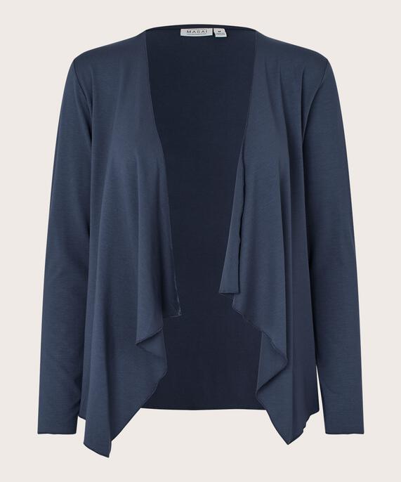 Offener Jersey-cardigan, Mood Indigo