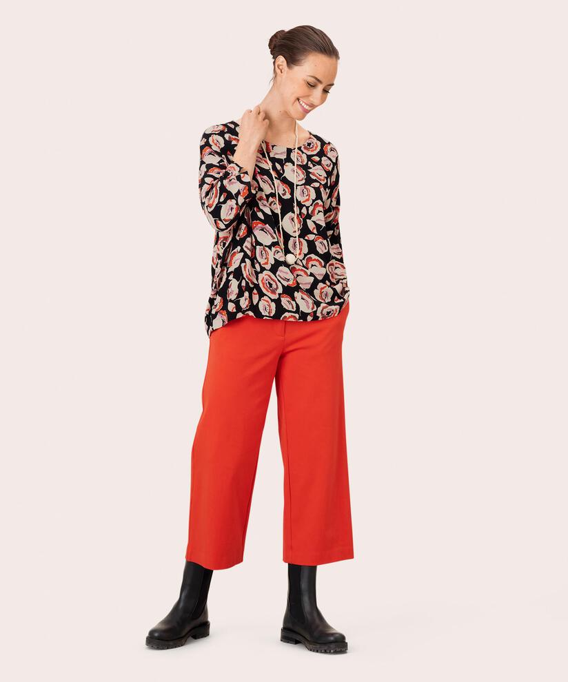 Becca Bluse, Red Clay