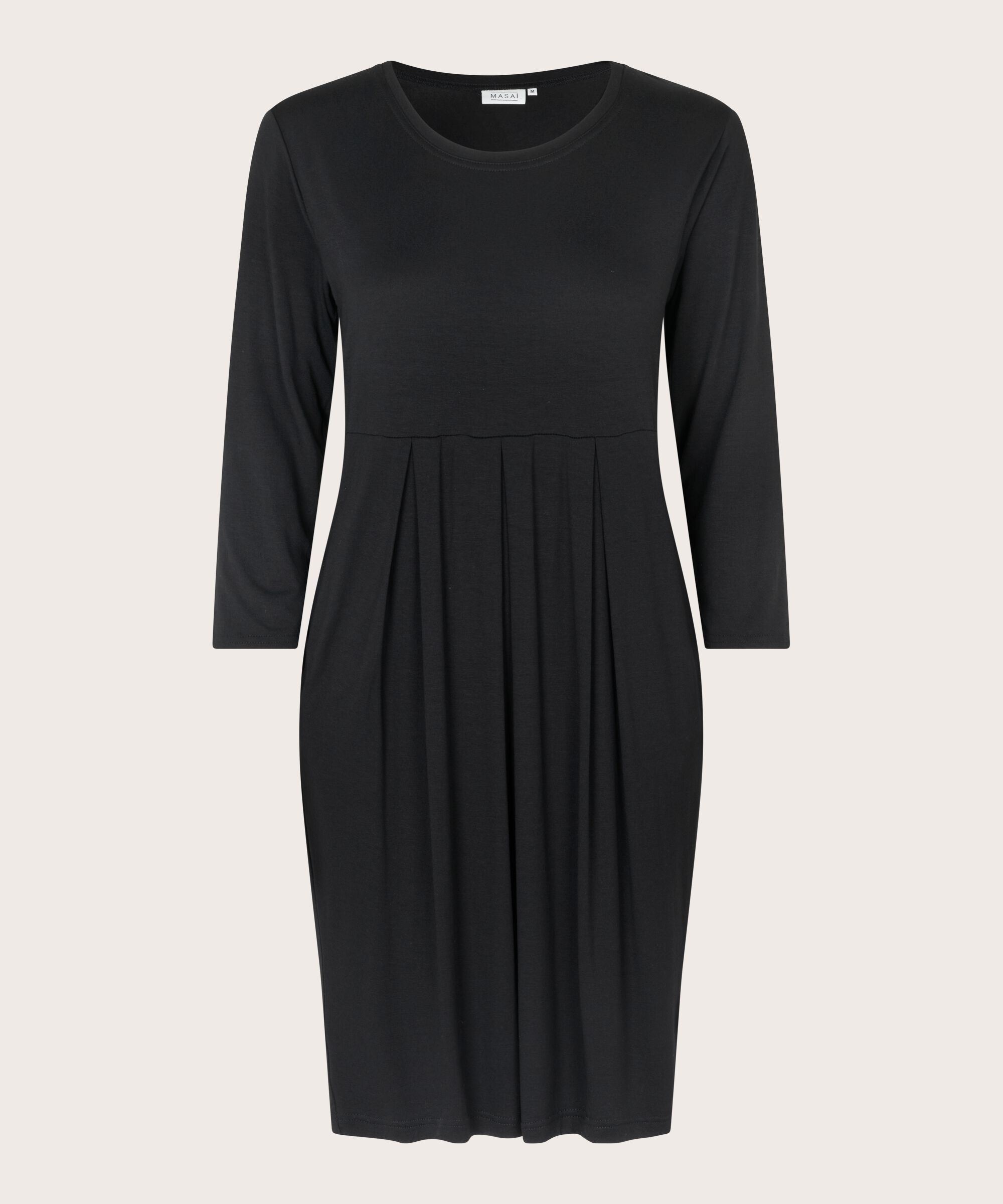 Tulpenkleid aus Jersey, Black