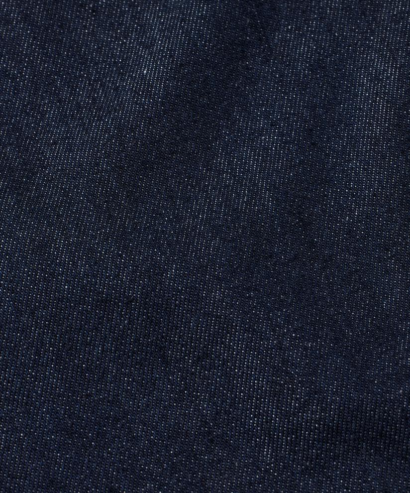 Jeans mit Stretch und geradem Bein, Dark Denim