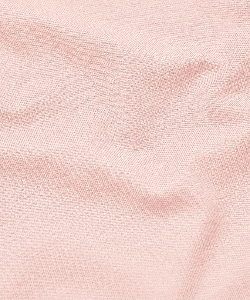 Shirt mit rundem Hals, Mauve Chalk