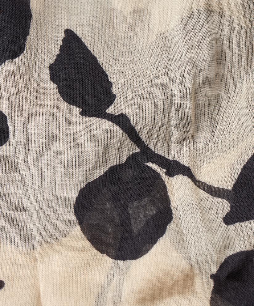 großer Baumwollschal, Chestnut