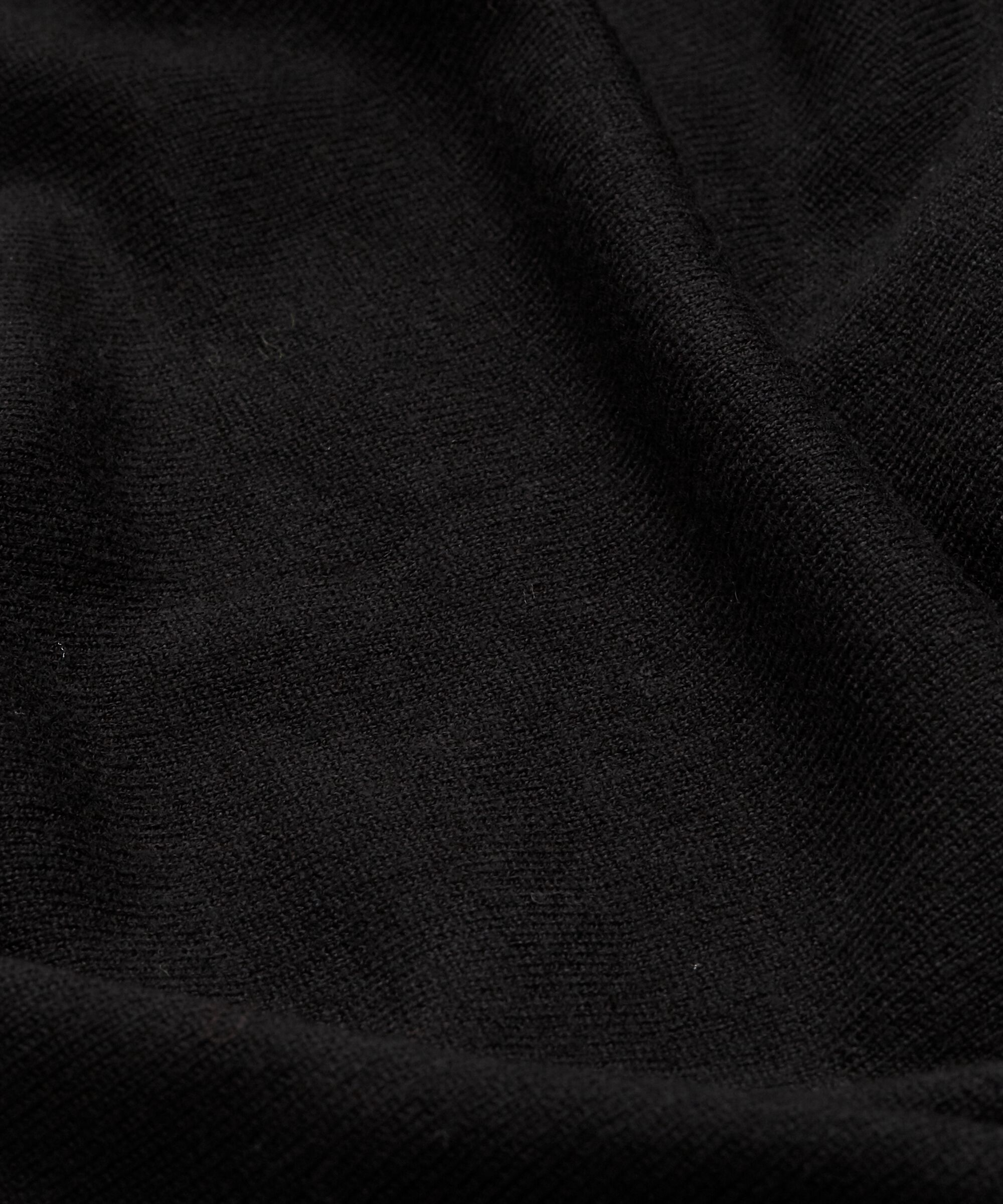 Strickrock mit elastischem Bund, Black