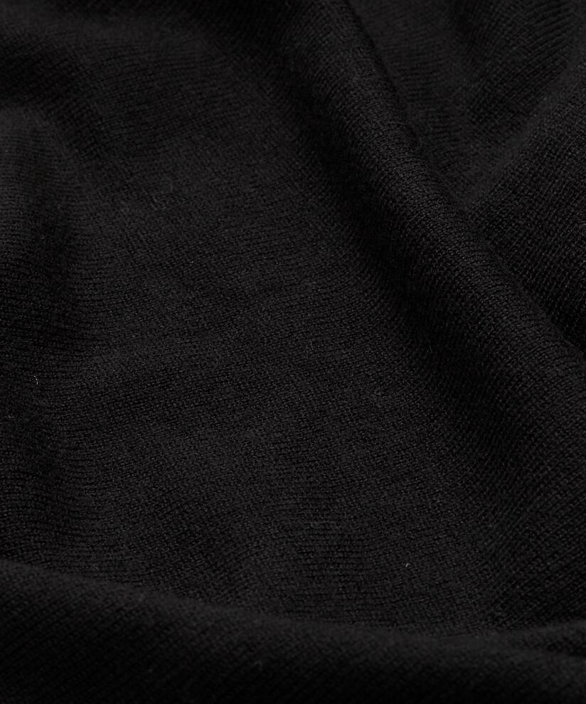 Strickrock mit elastischem Bund, Black