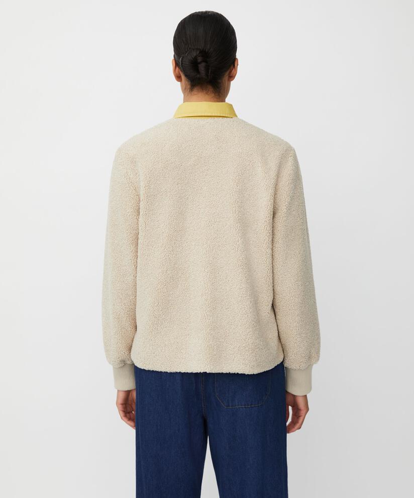 Kurze Jacke Aus Teddyfleece, Fog