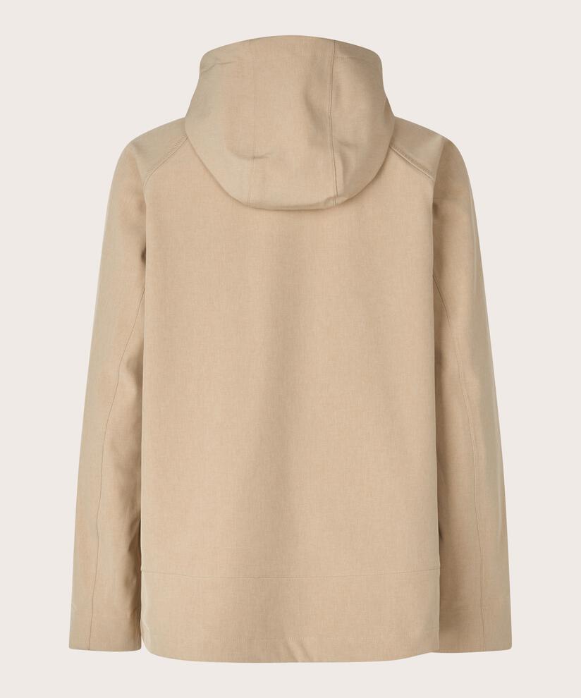 Softshelljacke mit Fleecefutter, Safari