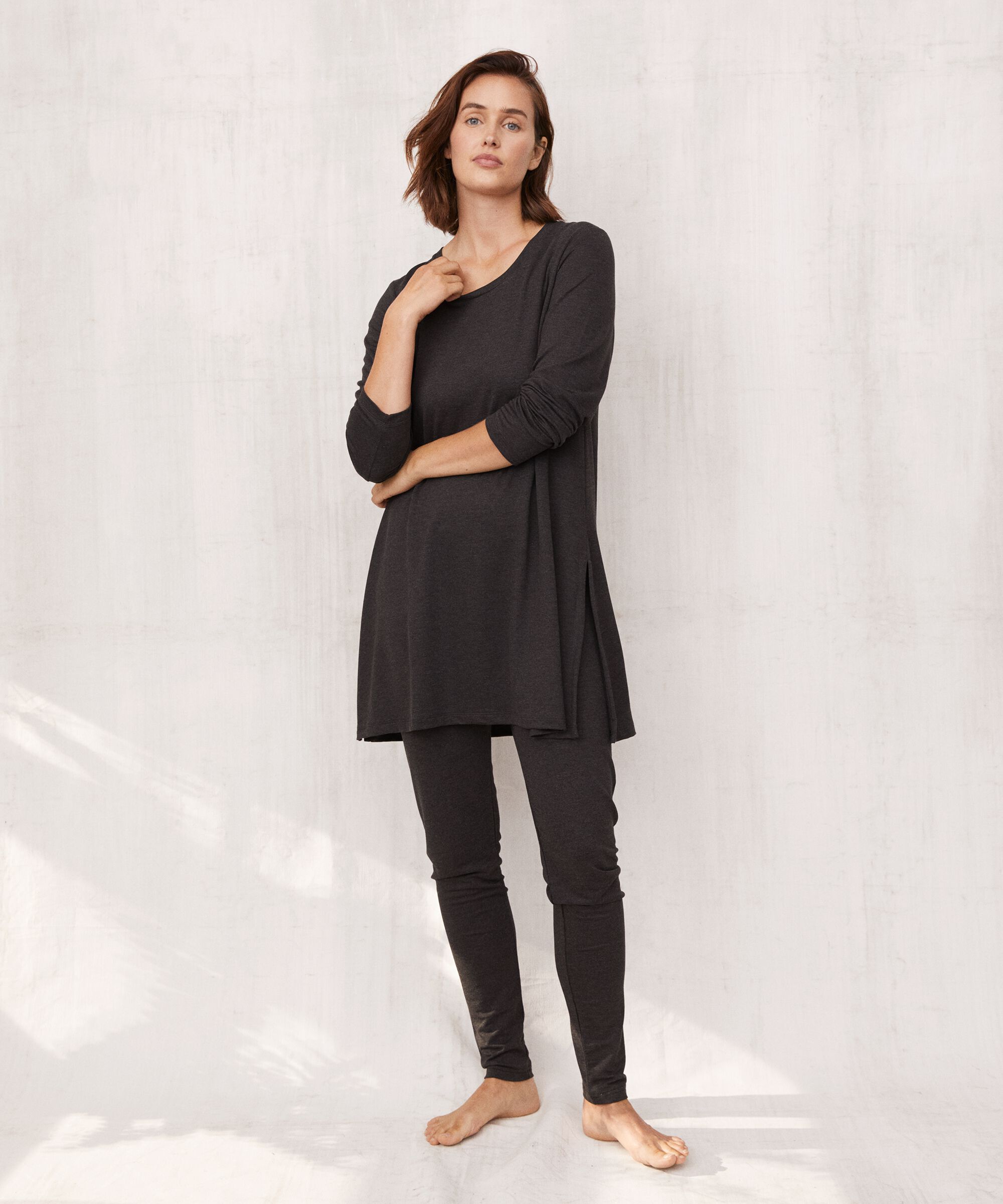 Leggings in extra weicher Jersey-Qualität, D. Grey mel.