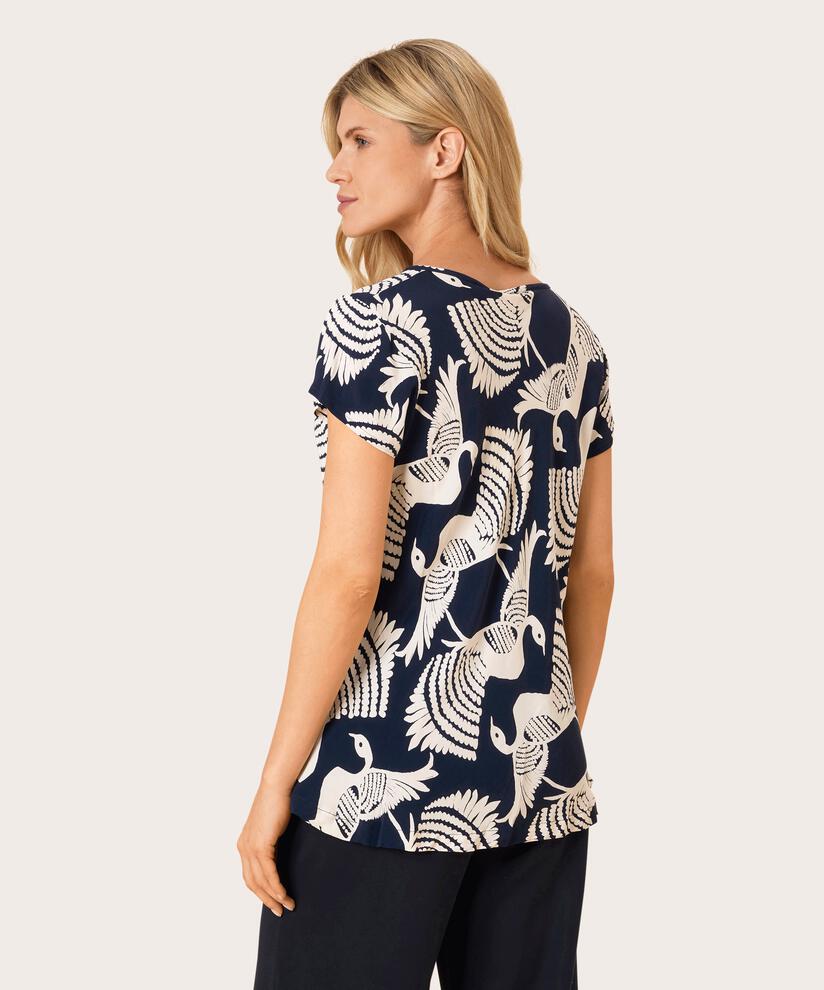 KALLO BLUSE, Navy Blazer