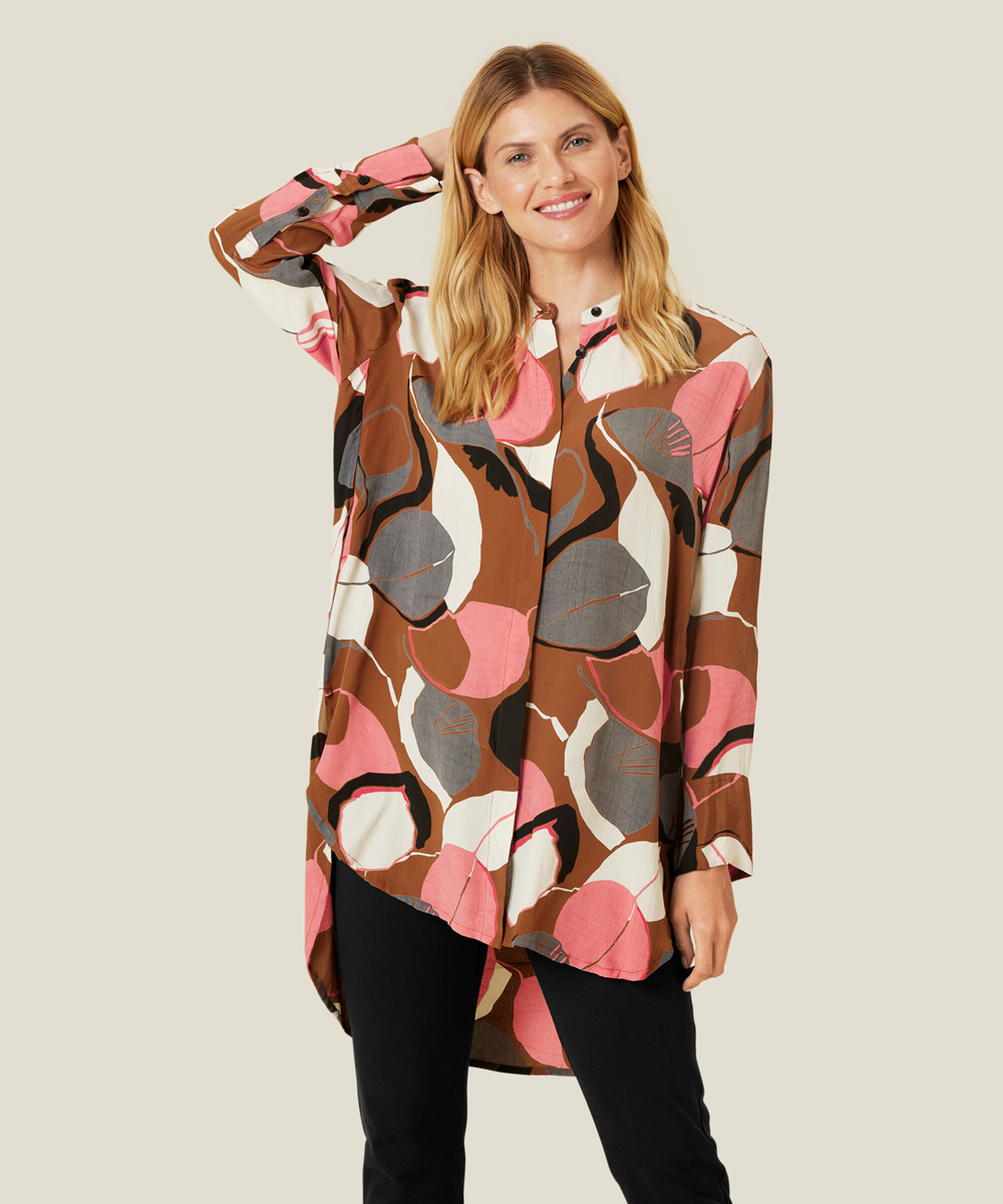 IRIS HEMDBLUSE, Faded Rose