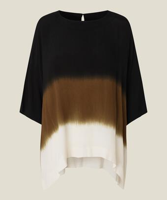 DEGANA BLUSE, Bronze Brown, hi-res
