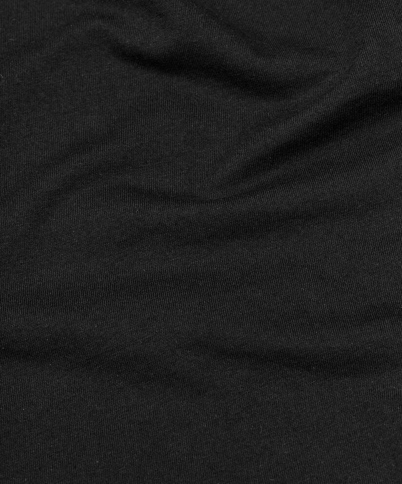 tailliertes Tanktop aus Stretch-Jersey, Black