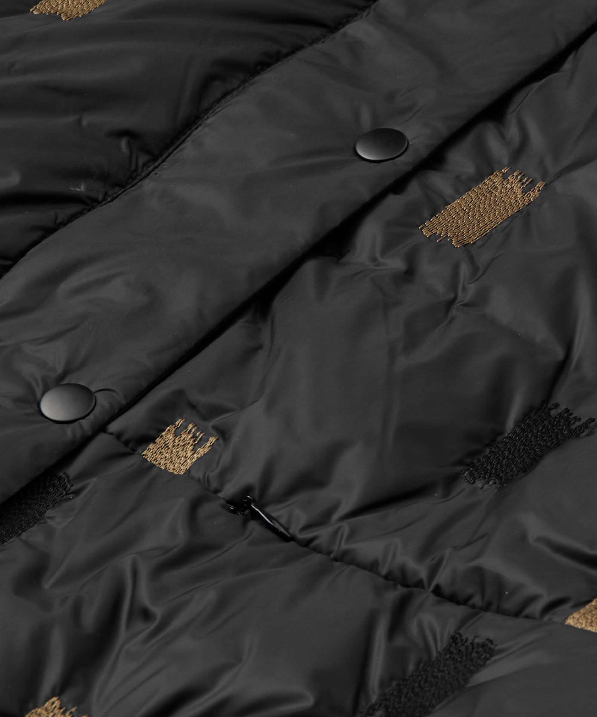 THILDE DAUNENMANTEL, Black