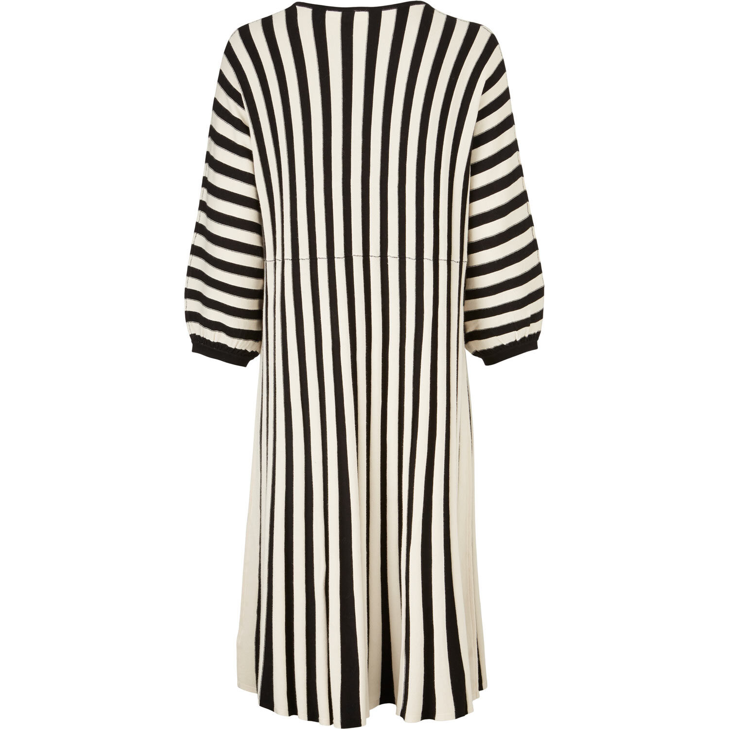 NAVANA KLEID, Black/Whc