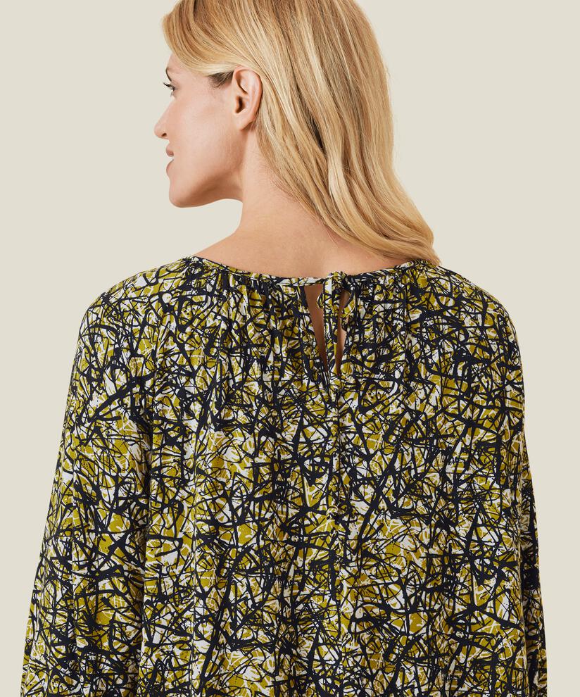 NYBELA JERSEY KLEID, Olive Oil