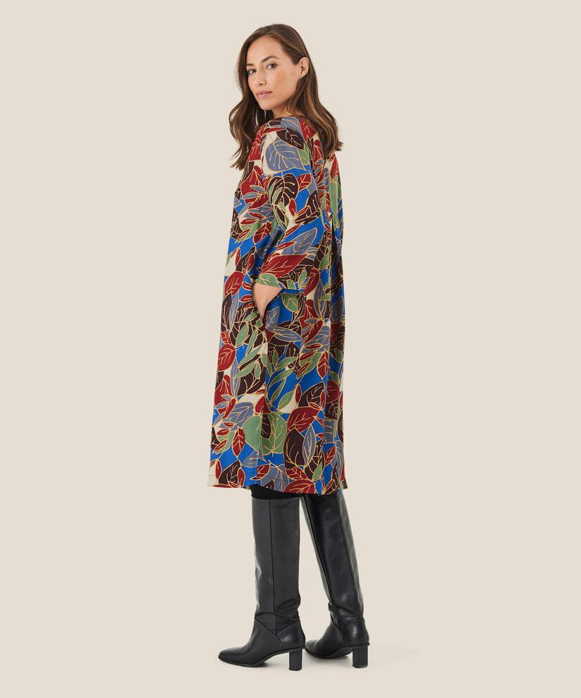 Kleid mit V-Ausschnitt und Taschen, Surf the web