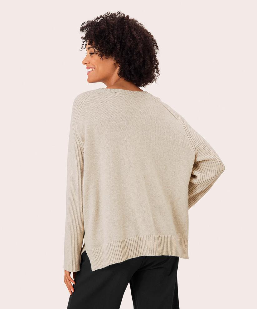 Frilla Pullover, Whitecap