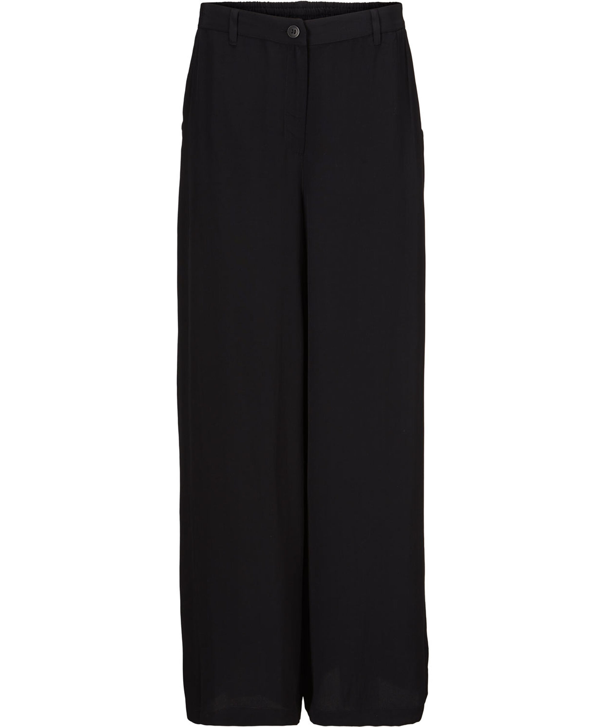 Klassische Hose mit Taschen, Black