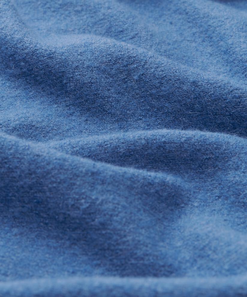 Pullover mit Rollkragen und Seitenschlitz, Federal Blue