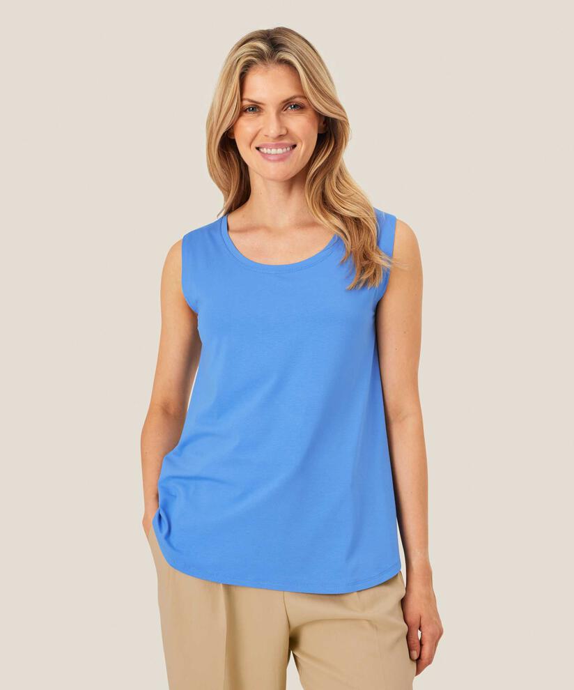 Ärmelloses Jersey-top, Ultramarine