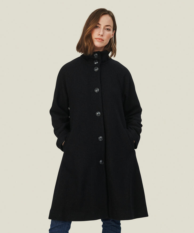 TESSA WOLLMANTEL, Black