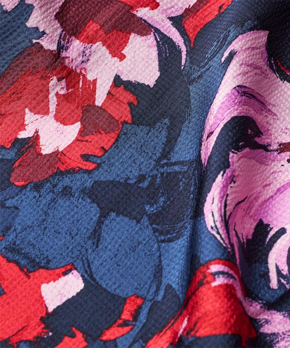 Viskosebluse Mit Knopfdetail, Scarlet Sage