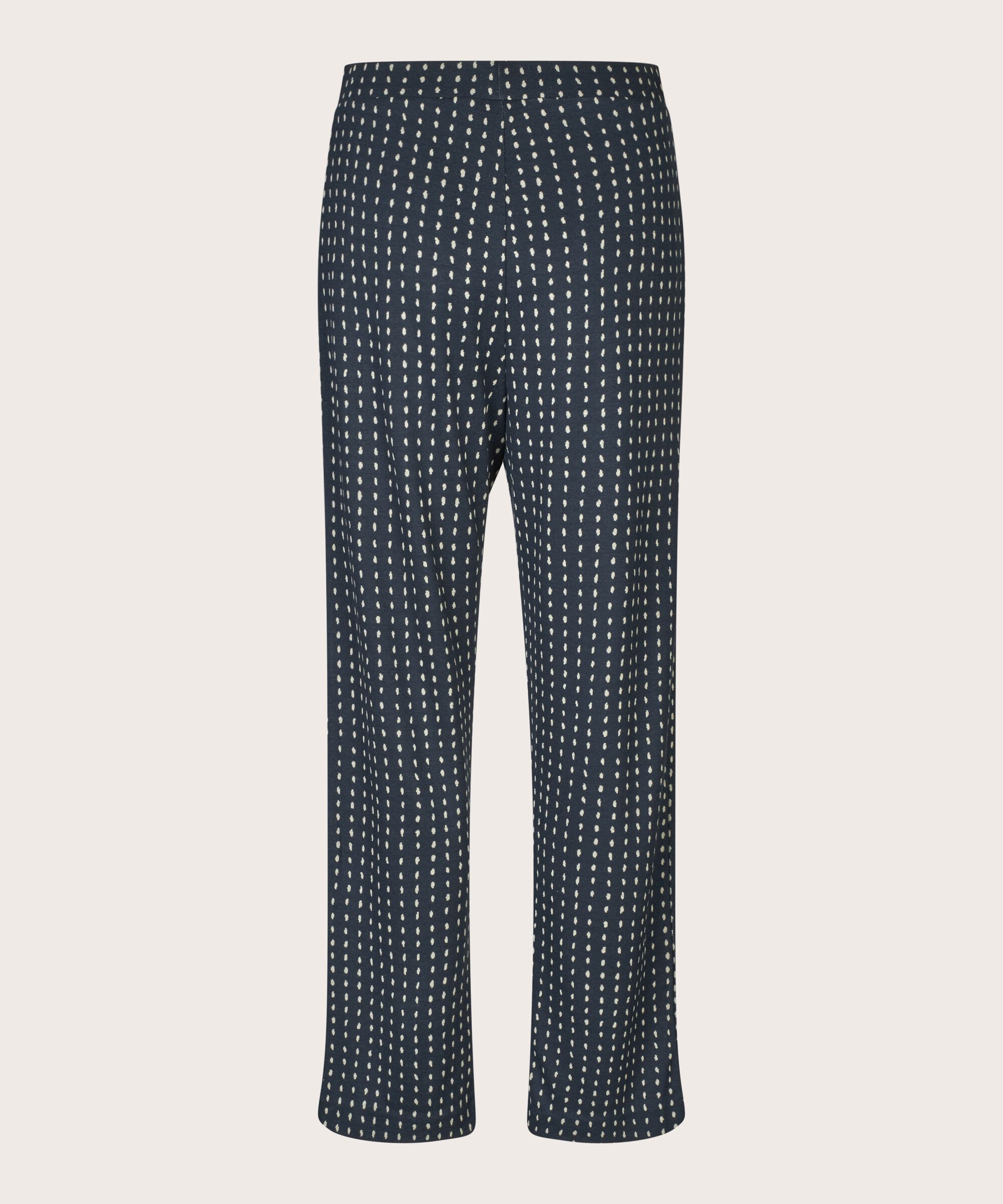 gepunktete Jerseyhose mit elastischem Bund, Mood Indigo