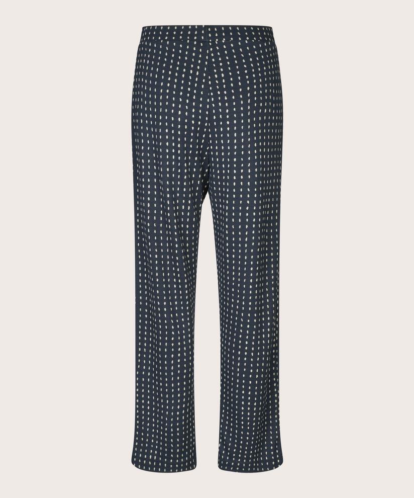 gepunktete Jerseyhose mit elastischem Bund, Mood Indigo