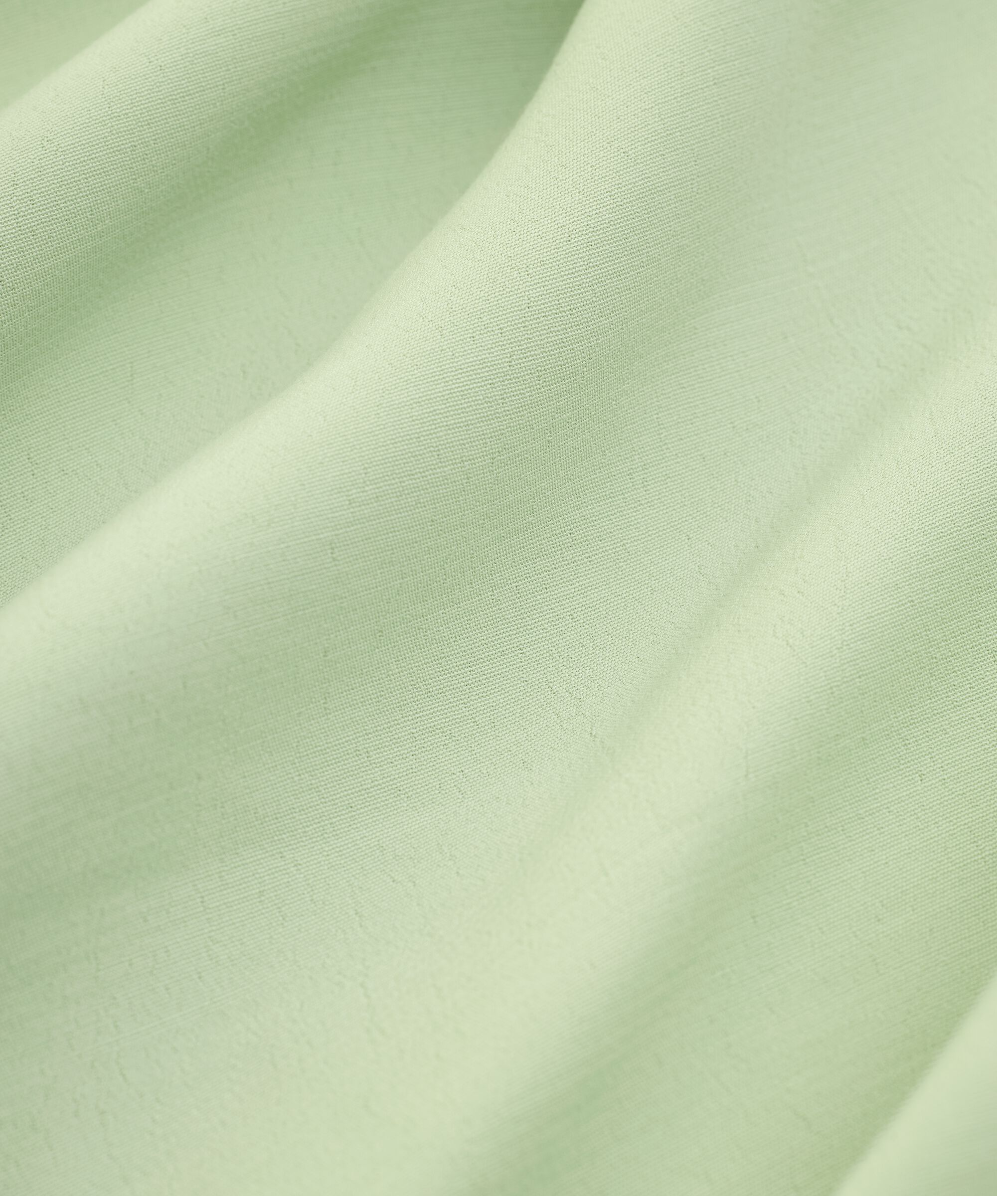 Viskose-Top mit kurzen Ärmeln und V-Ausschnitt, Bok Choy