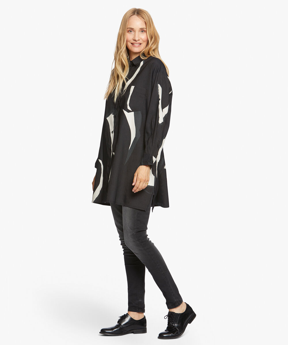 ILTA HEMDBLUSE, Black