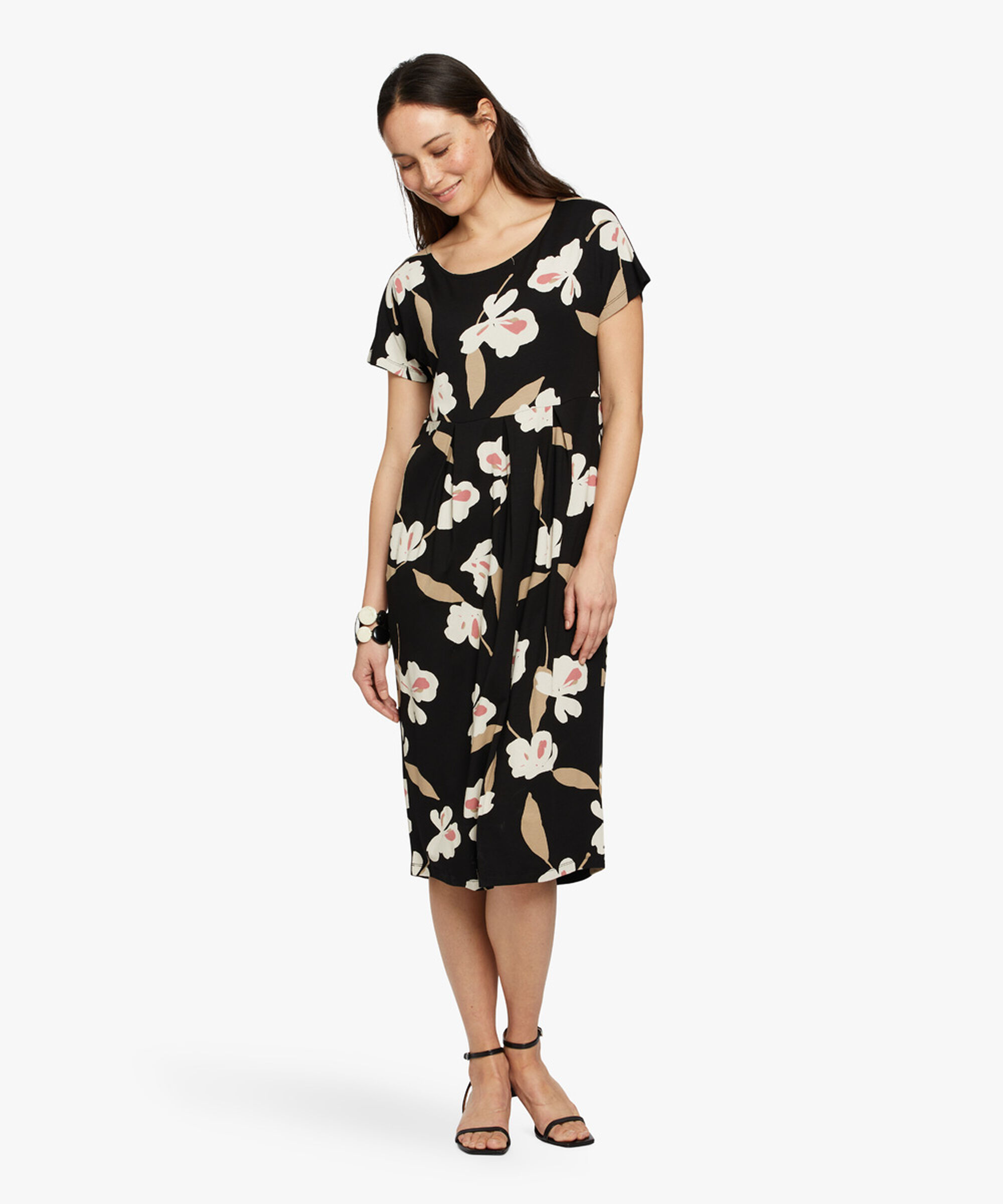 OLNIA KLEID, Dusty Cedar