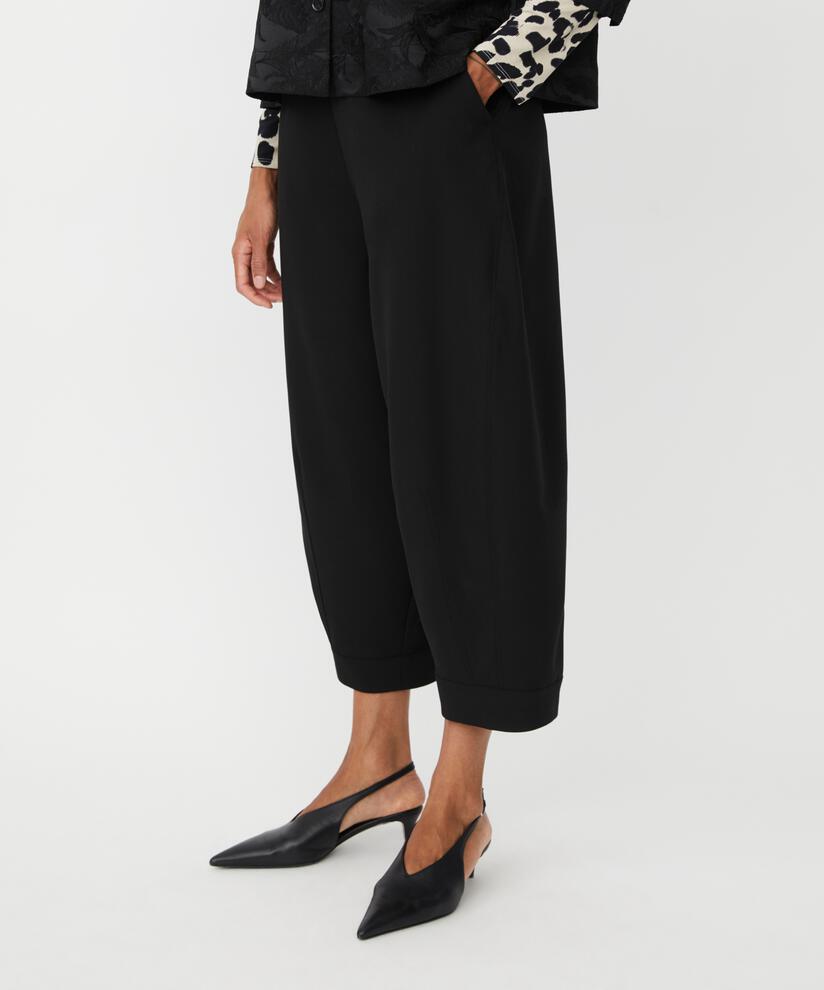Ballonhose mit elastischem Bund, Black