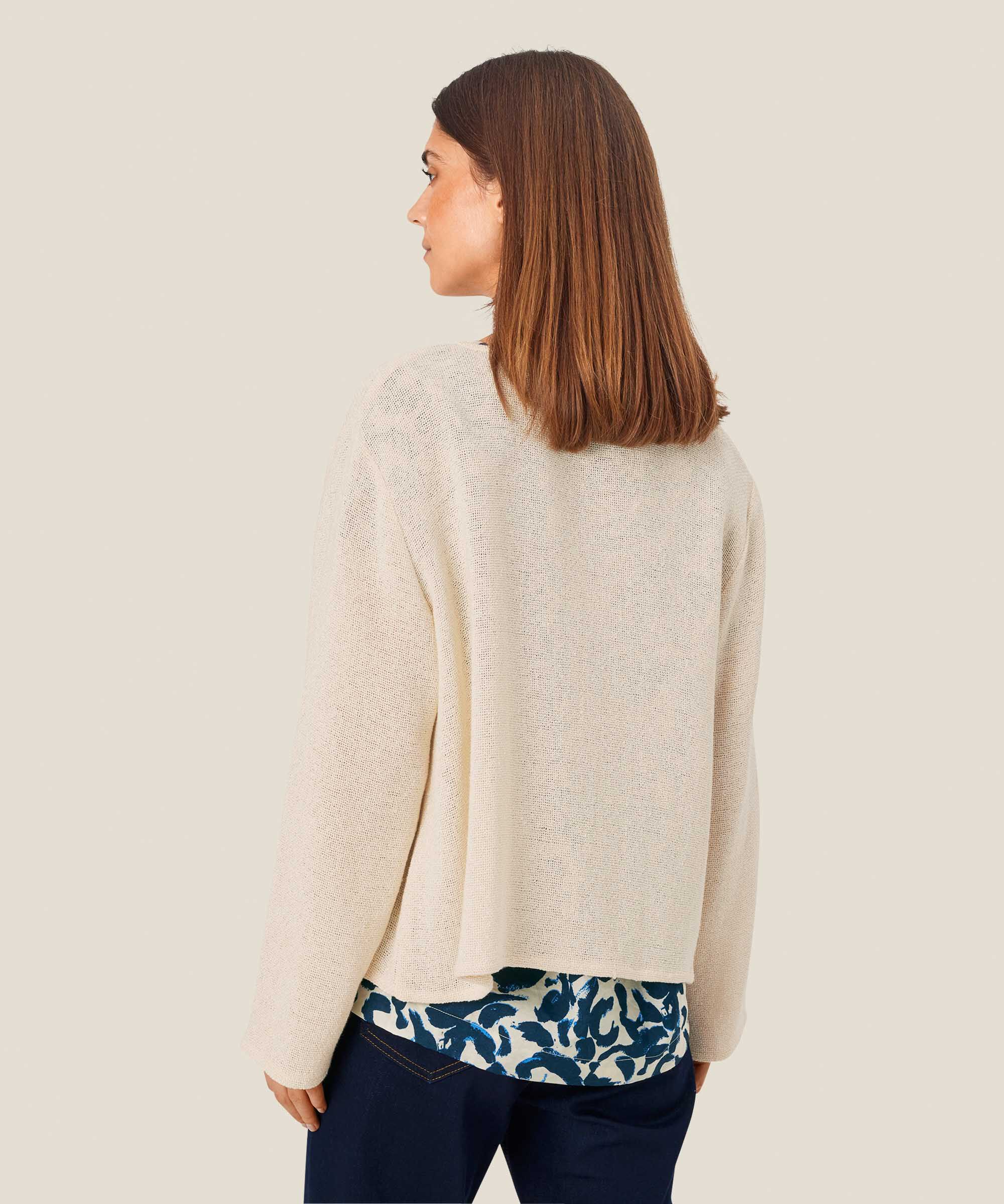 Kurze Jacke Aus Bouclé, Whitecap