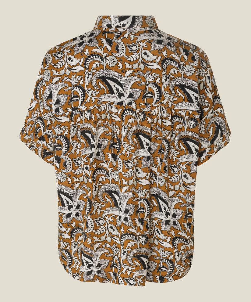 ISENIS HEMDBLUSE, Bronze Brown, hi-res