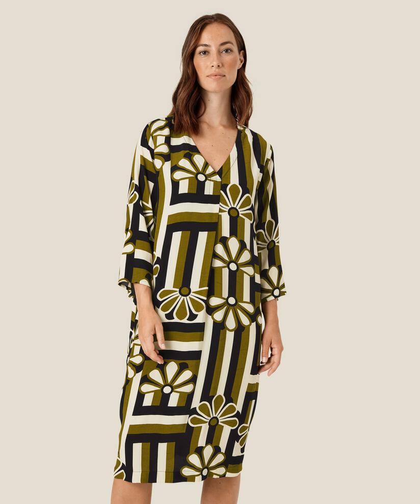 Nodetta Kleid, Fir Green