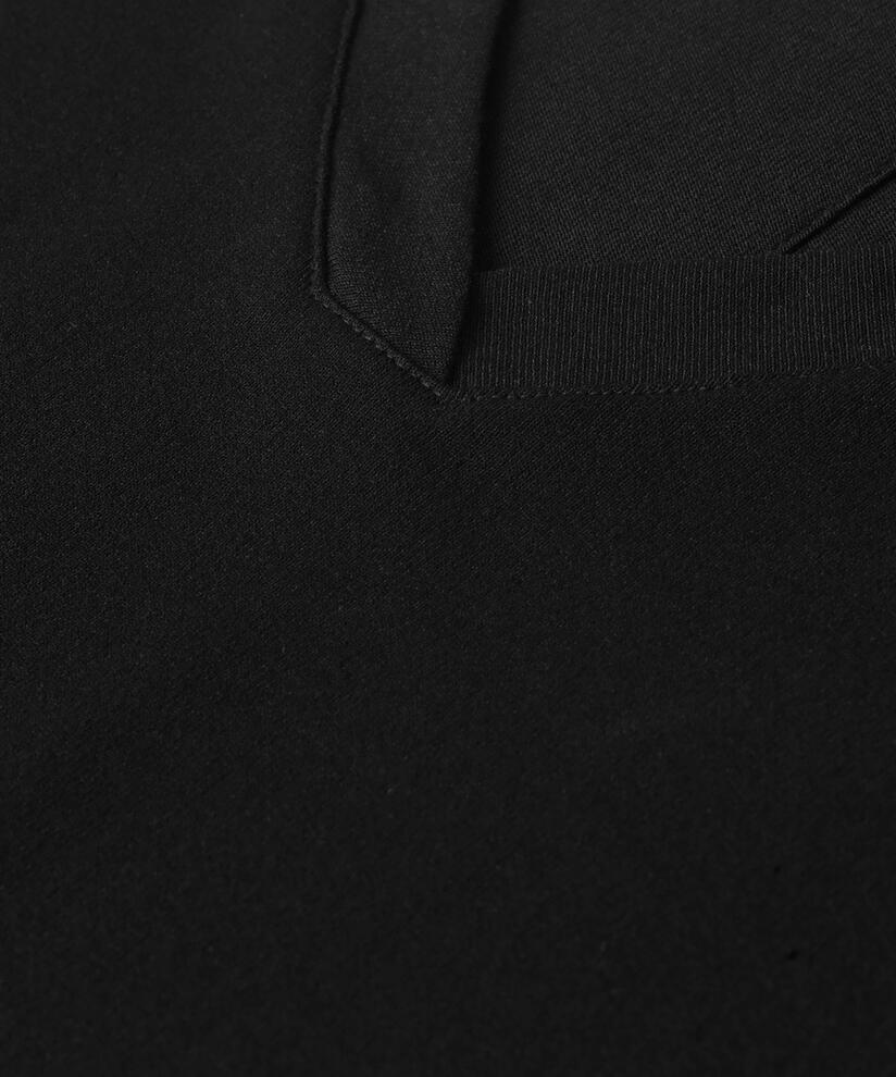 T-shirt Mit V-ausschnitt, Black