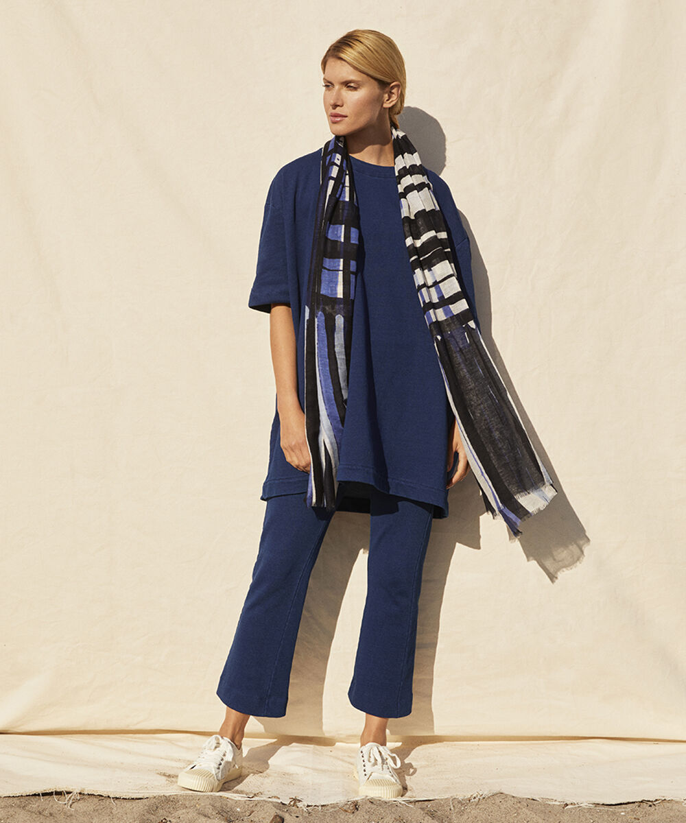 PABA JERSEY HOSE, Indigo