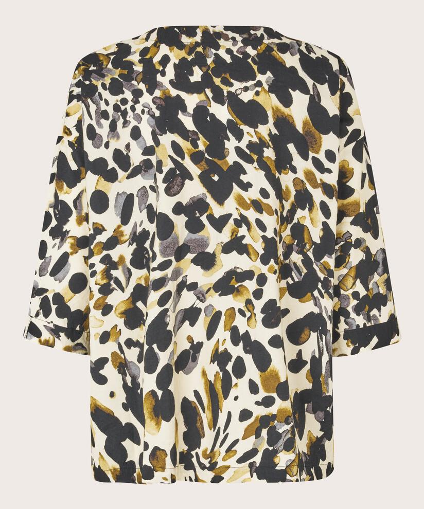 Viskosebluse mit 3/4 Ärmeln, Starfish