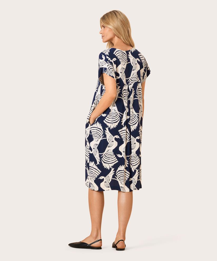 ODETTO KLEID, Navy Blazer