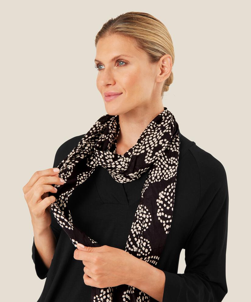 Tuch aus Viskose, Black