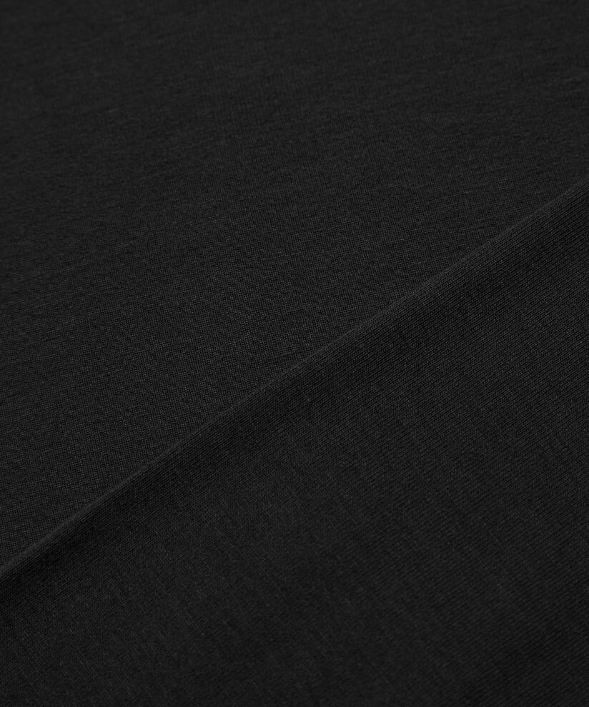 Shirt Mit Rundem Hals, Black