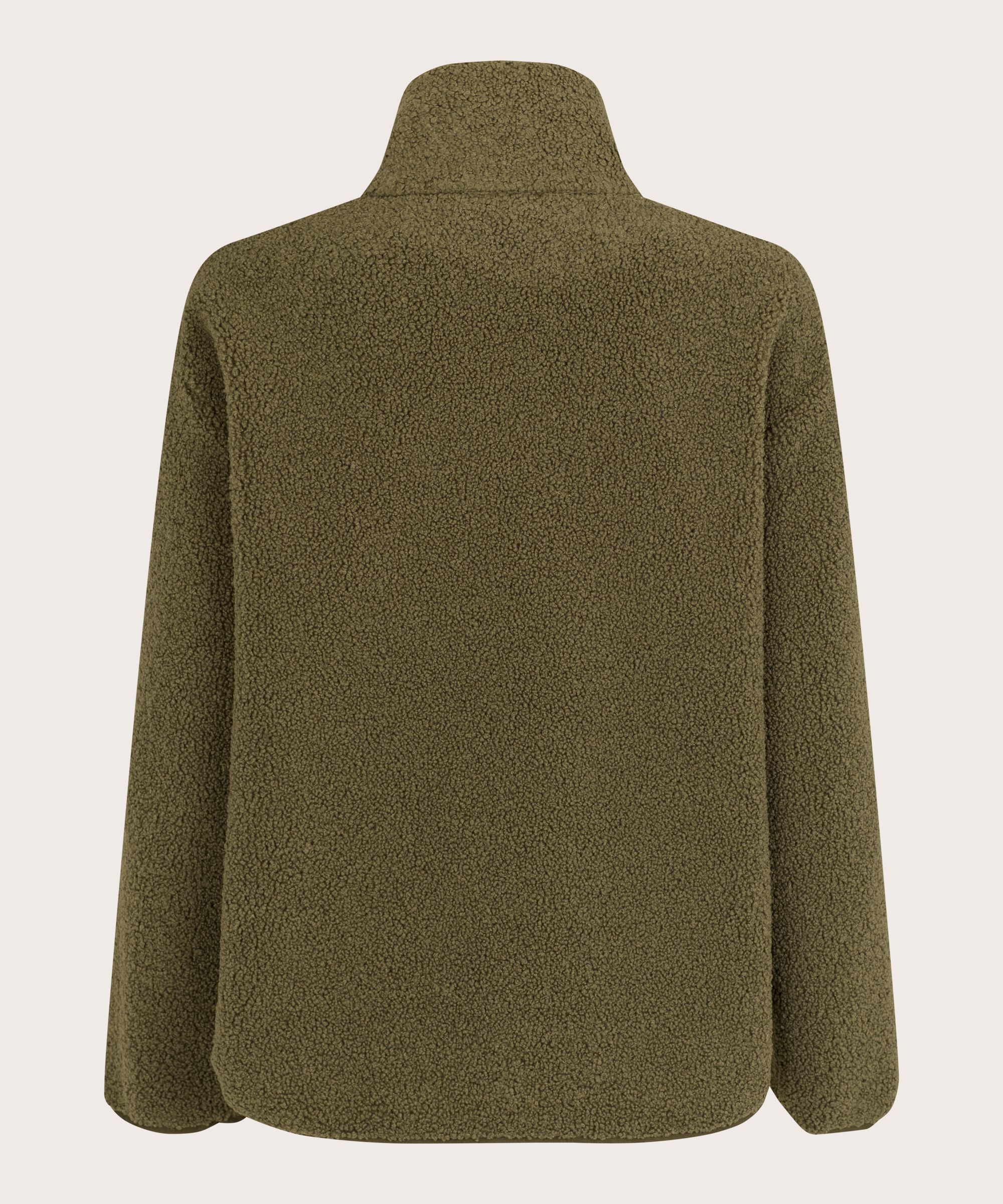 Teddyfleecepullover mit Reißverschluss, Sea Turtle