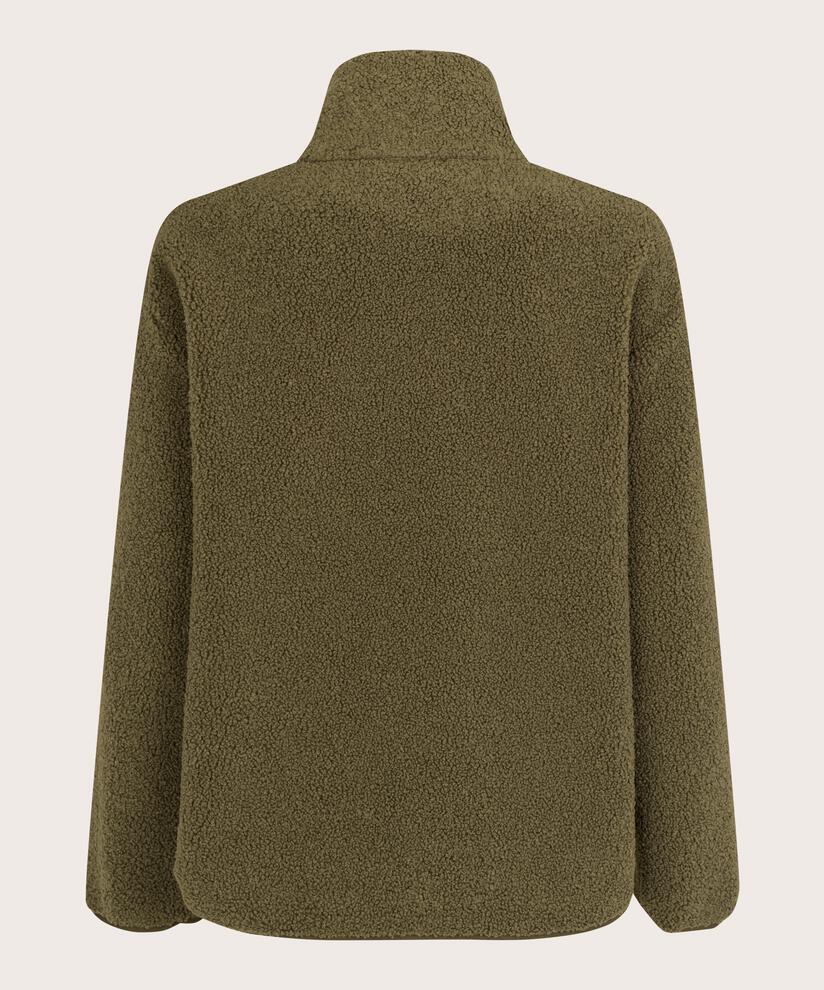 Teddyfleecepullover mit Reißverschluss, Sea Turtle