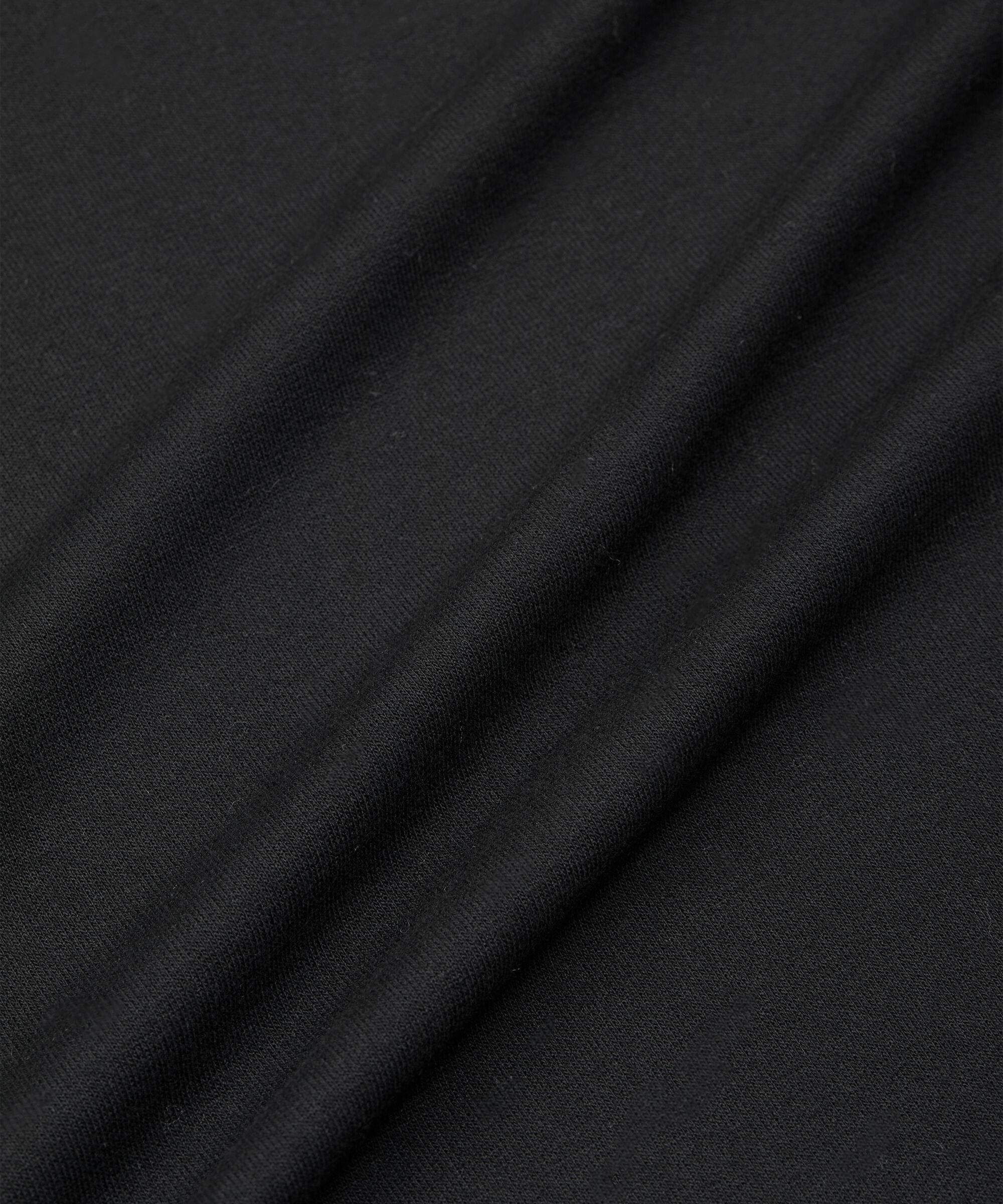 JERSEY-Tunika mit langen Ärmeln, Black