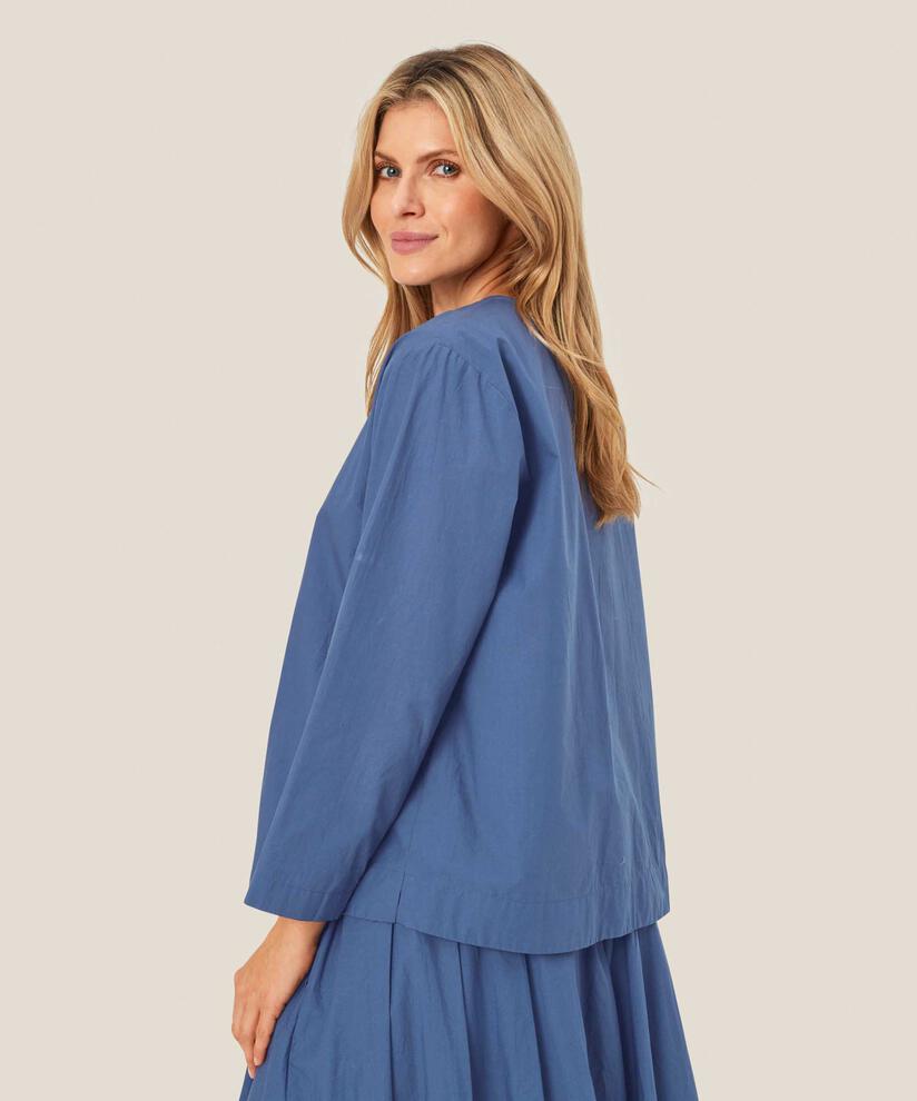 Durchgeknöpfte Hemdjacke aus Baumwolle, Sargasso Sea