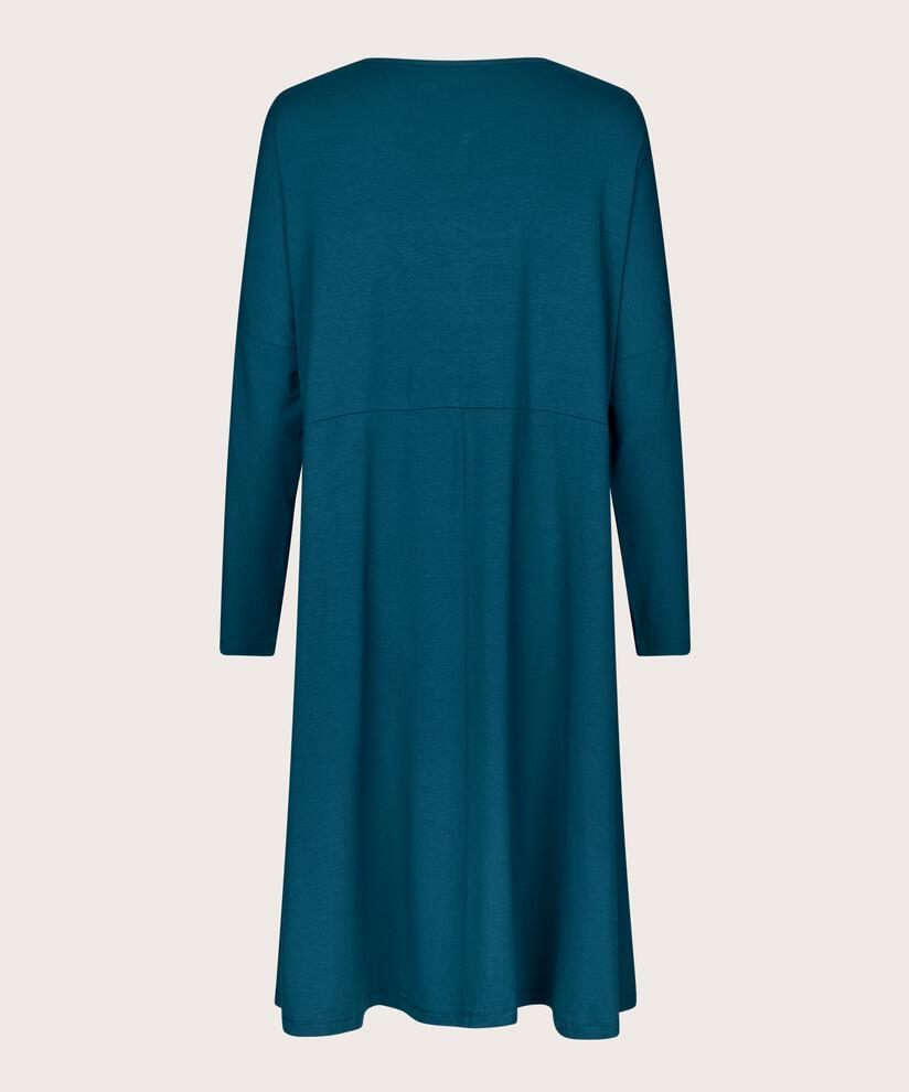 Jerseykleid mit Reißverschluss am Hals, Reflect Pond