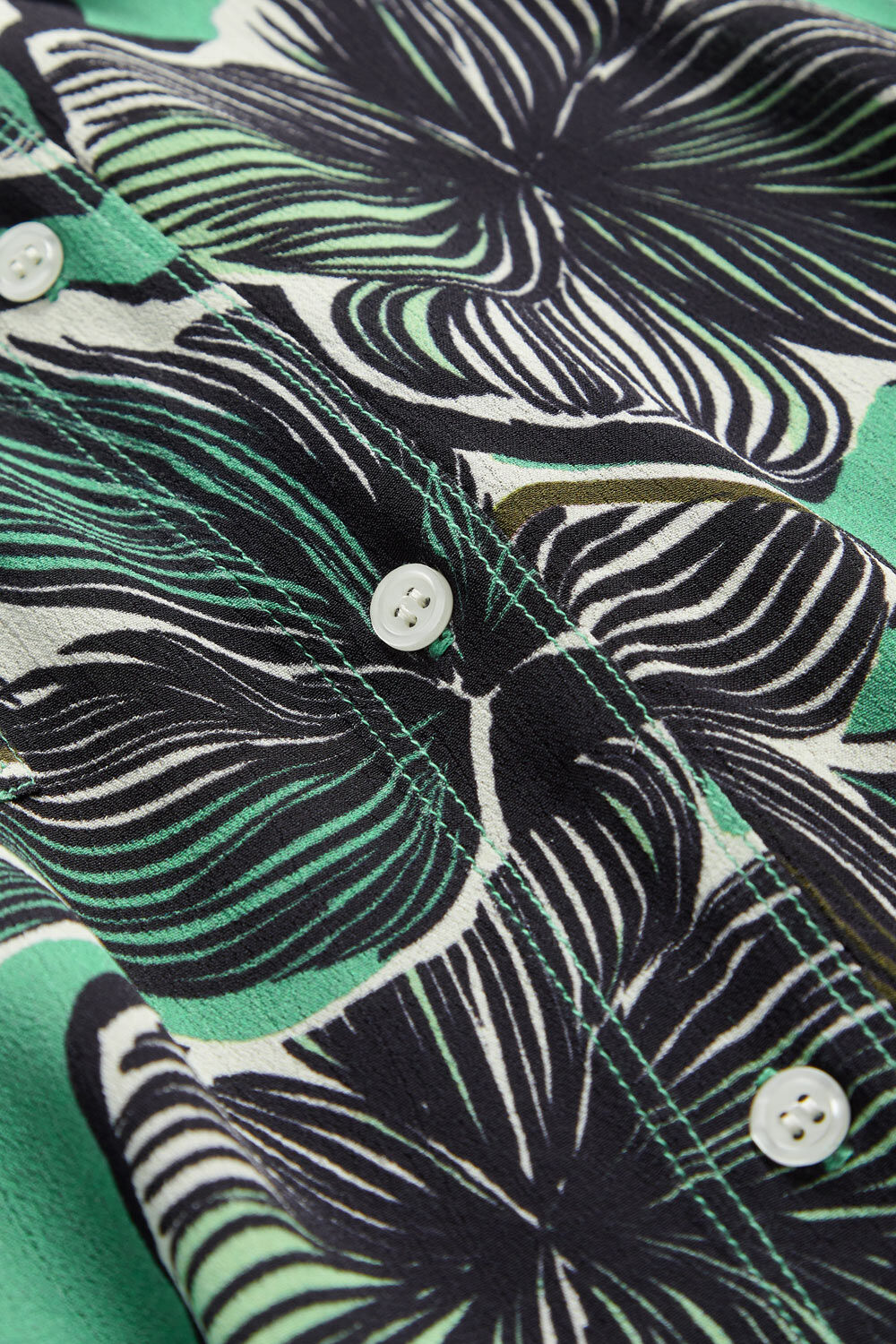 IDINEA HEMDBLUSE, Bottle Green