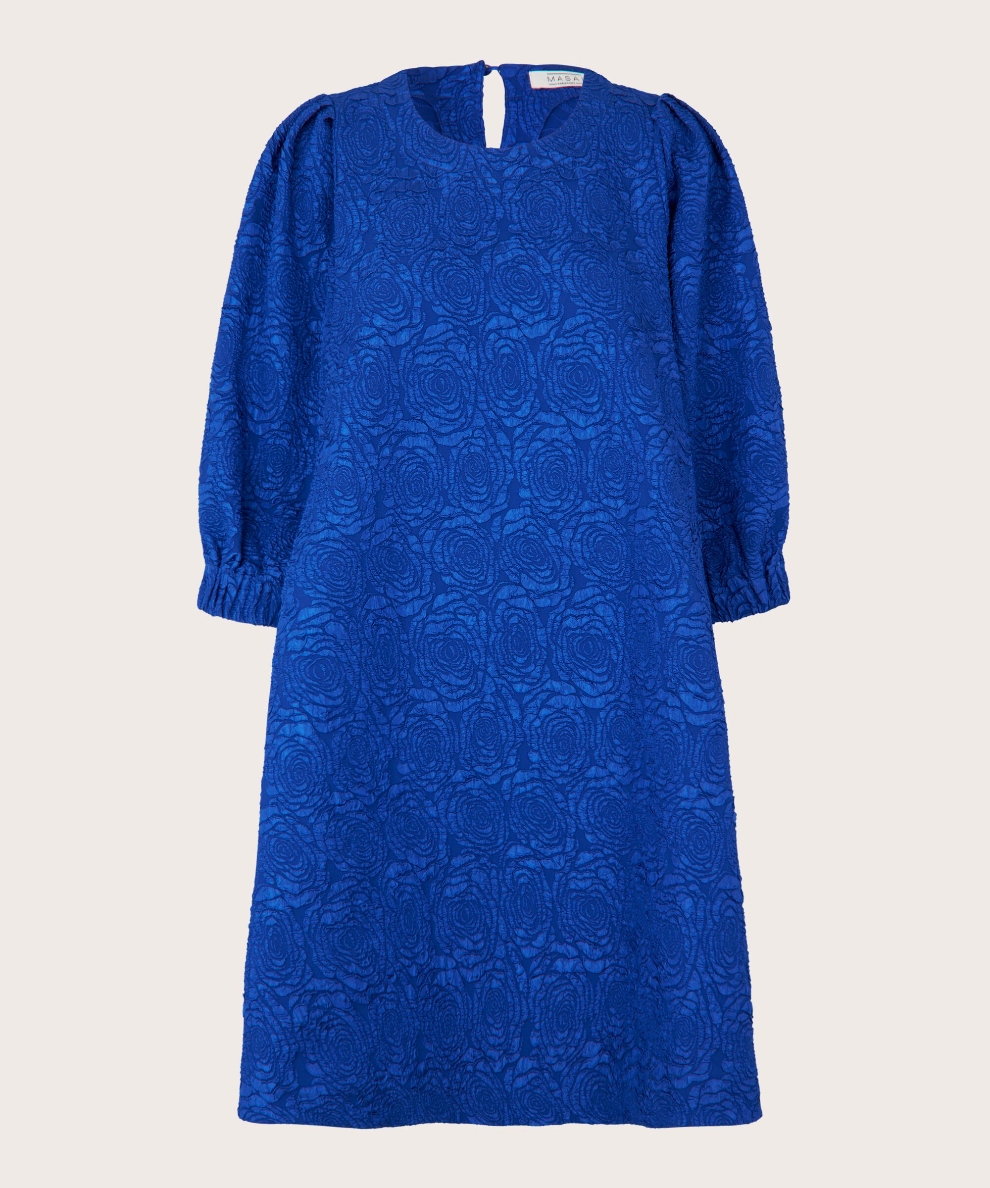 Kleid mit Rundhals und Puffärmeln, Surf the web