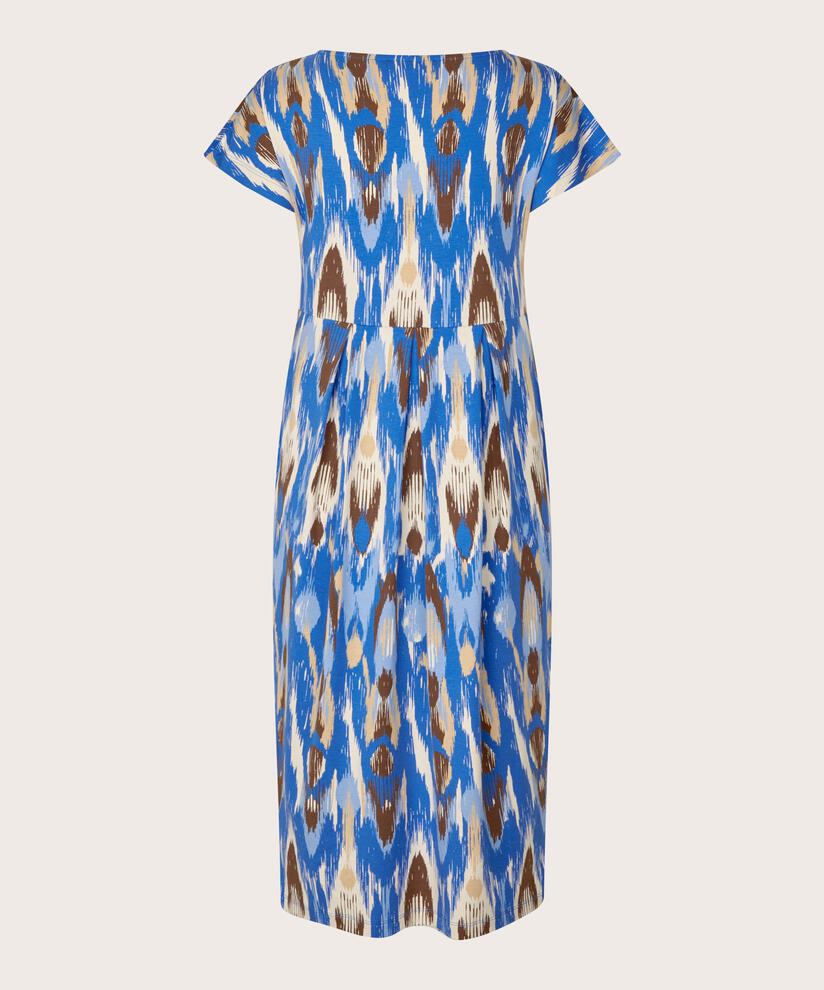 Tulpenkleid Mit Eingrifftaschen, Nebulas Blue