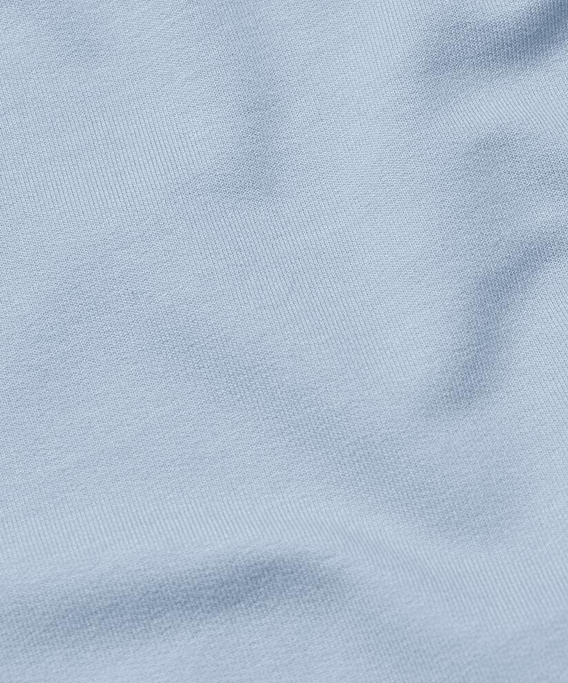 Jersey-Top mit Falten auf der Rückseite, Blue Fog