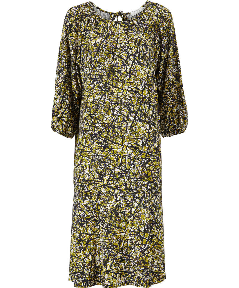 NYBELA JERSEY KLEID, Olive Oil
